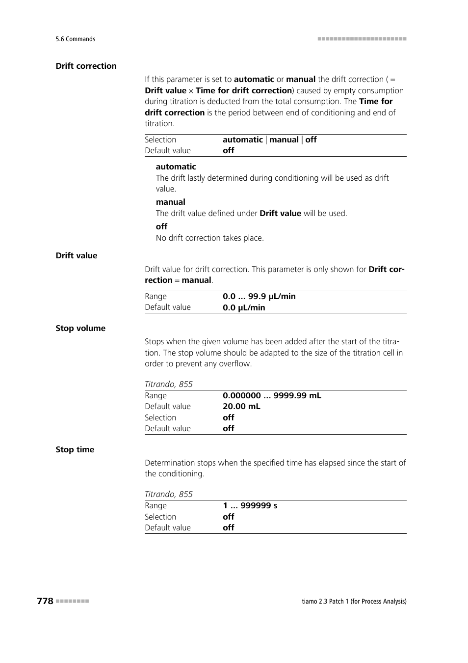 Metrohm tiamo 2.3 Patch 1 (process analysis) User Manual | Page 794 / 1795