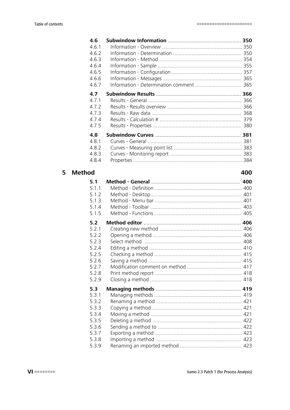 Metrohm tiamo 2.3 Patch 1 (process analysis) User Manual | Page 8 / 1795