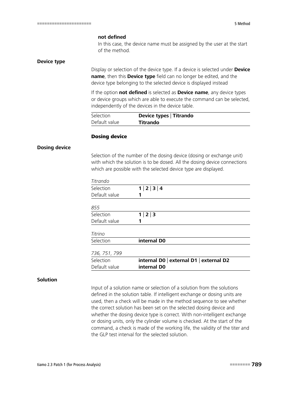Metrohm tiamo 2.3 Patch 1 (process analysis) User Manual | Page 805 / 1795