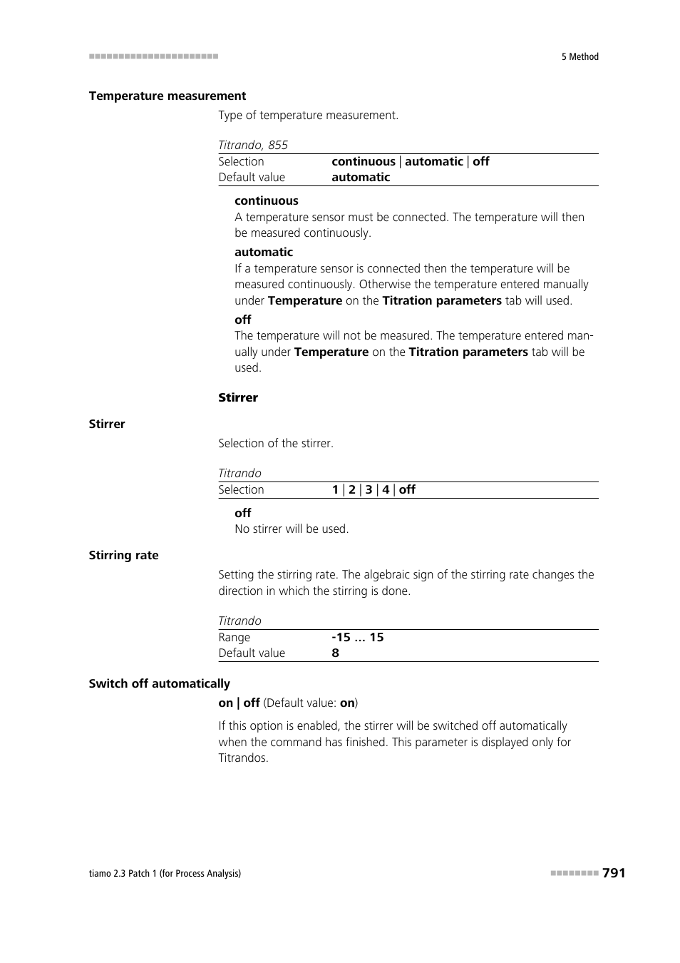 Metrohm tiamo 2.3 Patch 1 (process analysis) User Manual | Page 807 / 1795