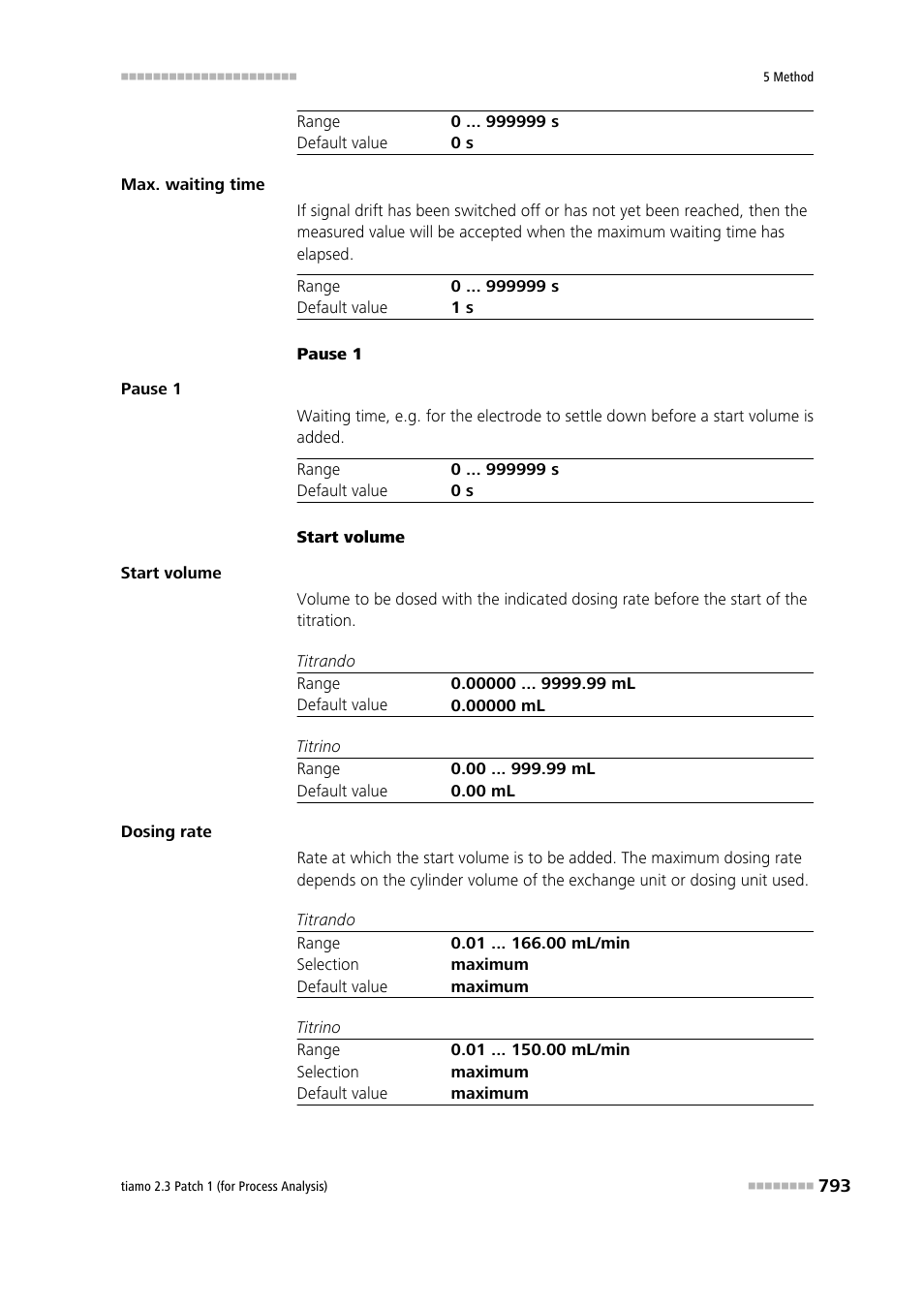 Metrohm tiamo 2.3 Patch 1 (process analysis) User Manual | Page 809 / 1795