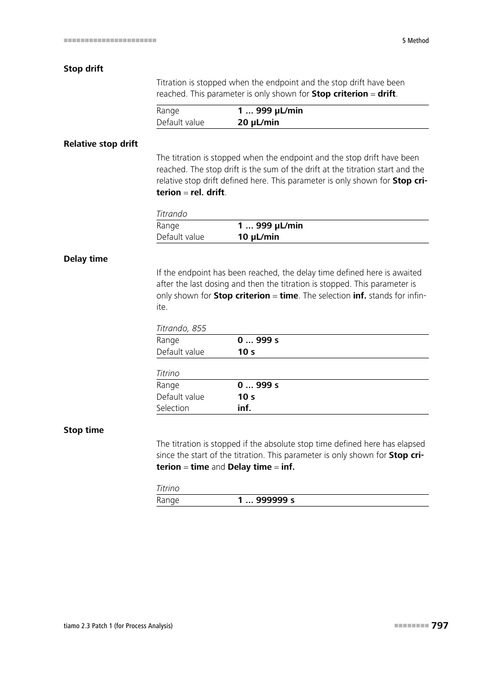 Metrohm tiamo 2.3 Patch 1 (process analysis) User Manual | Page 813 / 1795