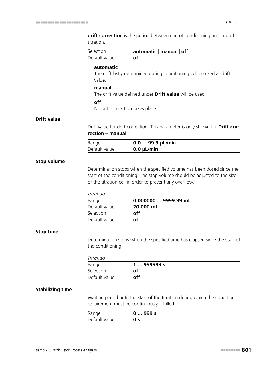 Metrohm tiamo 2.3 Patch 1 (process analysis) User Manual | Page 817 / 1795