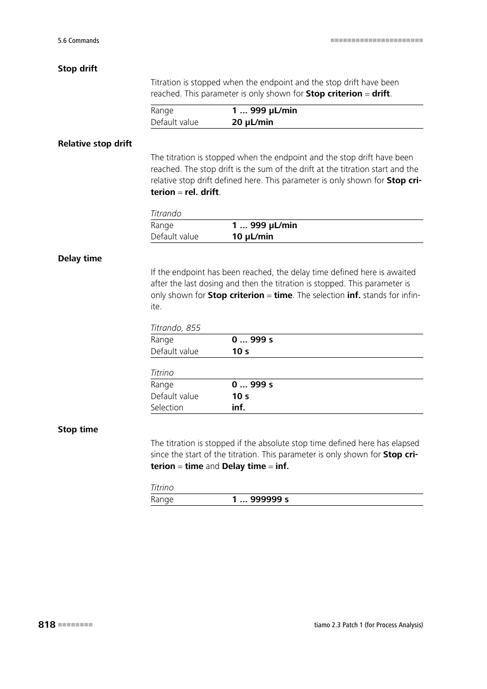 Metrohm tiamo 2.3 Patch 1 (process analysis) User Manual | Page 834 / 1795