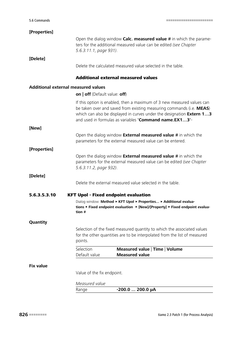 10 kft upol - fixed endpoint evaluation | Metrohm tiamo 2.3 Patch 1 (process analysis) User Manual | Page 842 / 1795