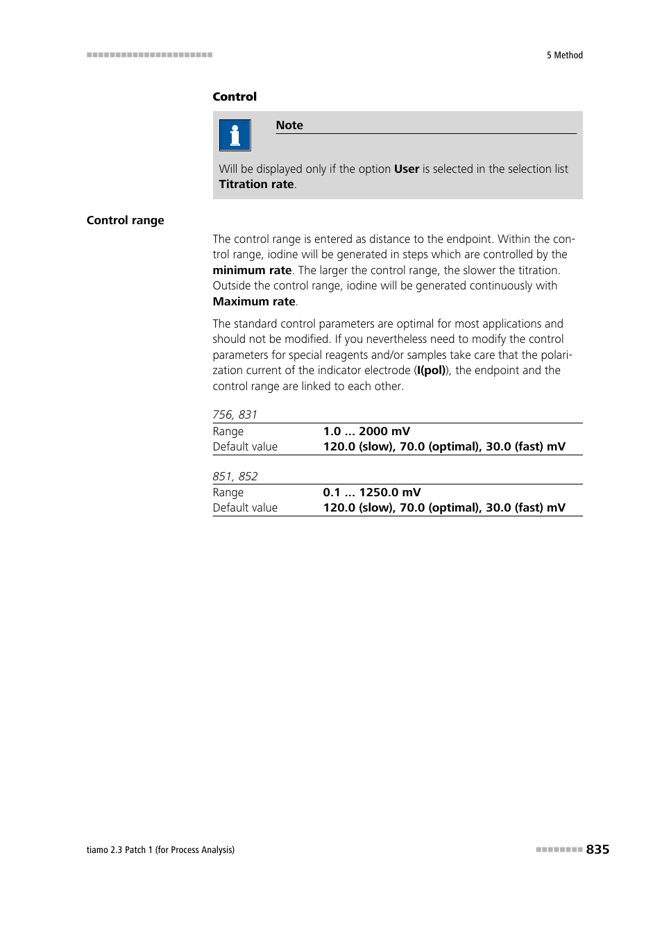 Metrohm tiamo 2.3 Patch 1 (process analysis) User Manual | Page 851 / 1795