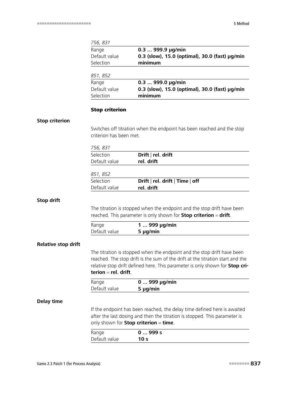 Metrohm tiamo 2.3 Patch 1 (process analysis) User Manual | Page 853 / 1795