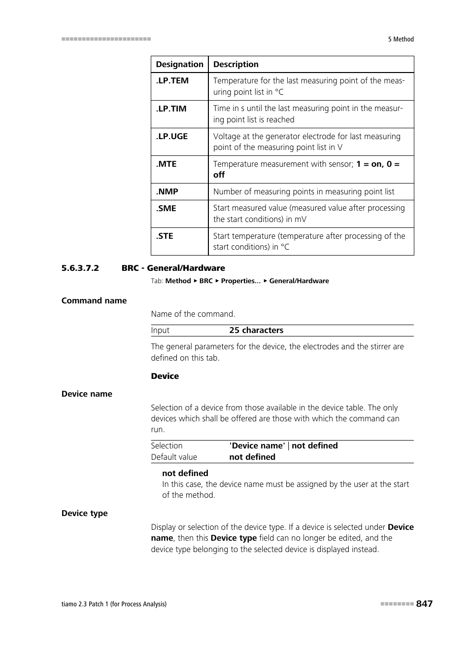 2 brc - general/hardware | Metrohm tiamo 2.3 Patch 1 (process analysis) User Manual | Page 863 / 1795