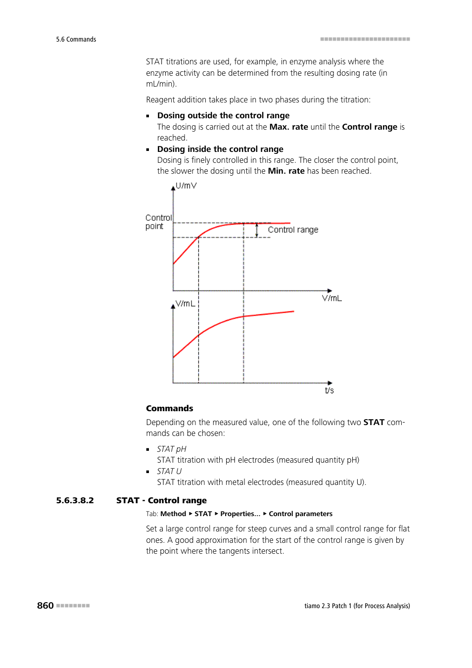 2 stat - control range | Metrohm tiamo 2.3 Patch 1 (process analysis) User Manual | Page 876 / 1795
