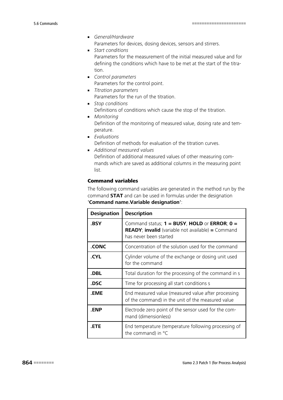 Metrohm tiamo 2.3 Patch 1 (process analysis) User Manual | Page 880 / 1795