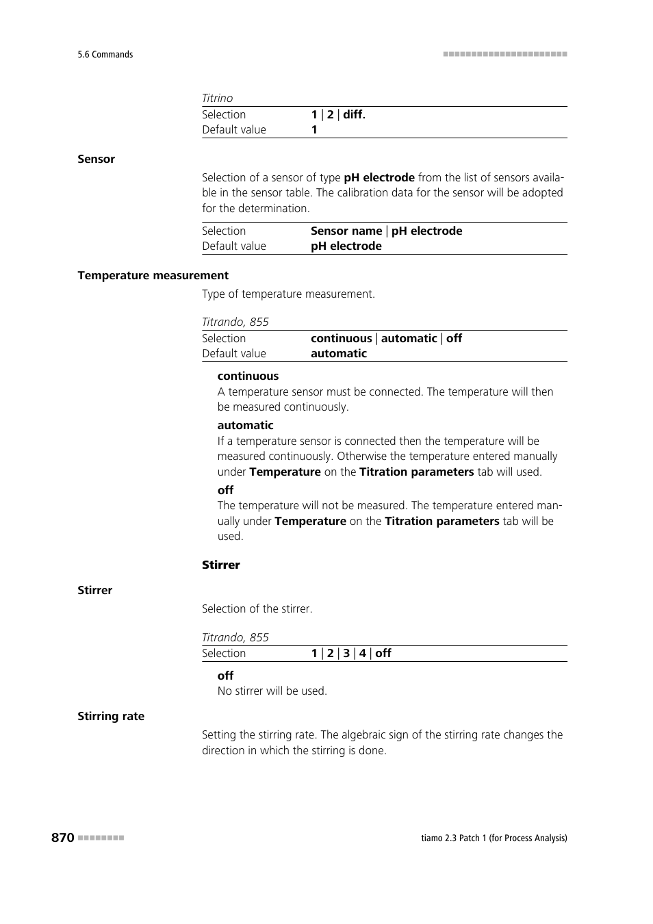 Metrohm tiamo 2.3 Patch 1 (process analysis) User Manual | Page 886 / 1795