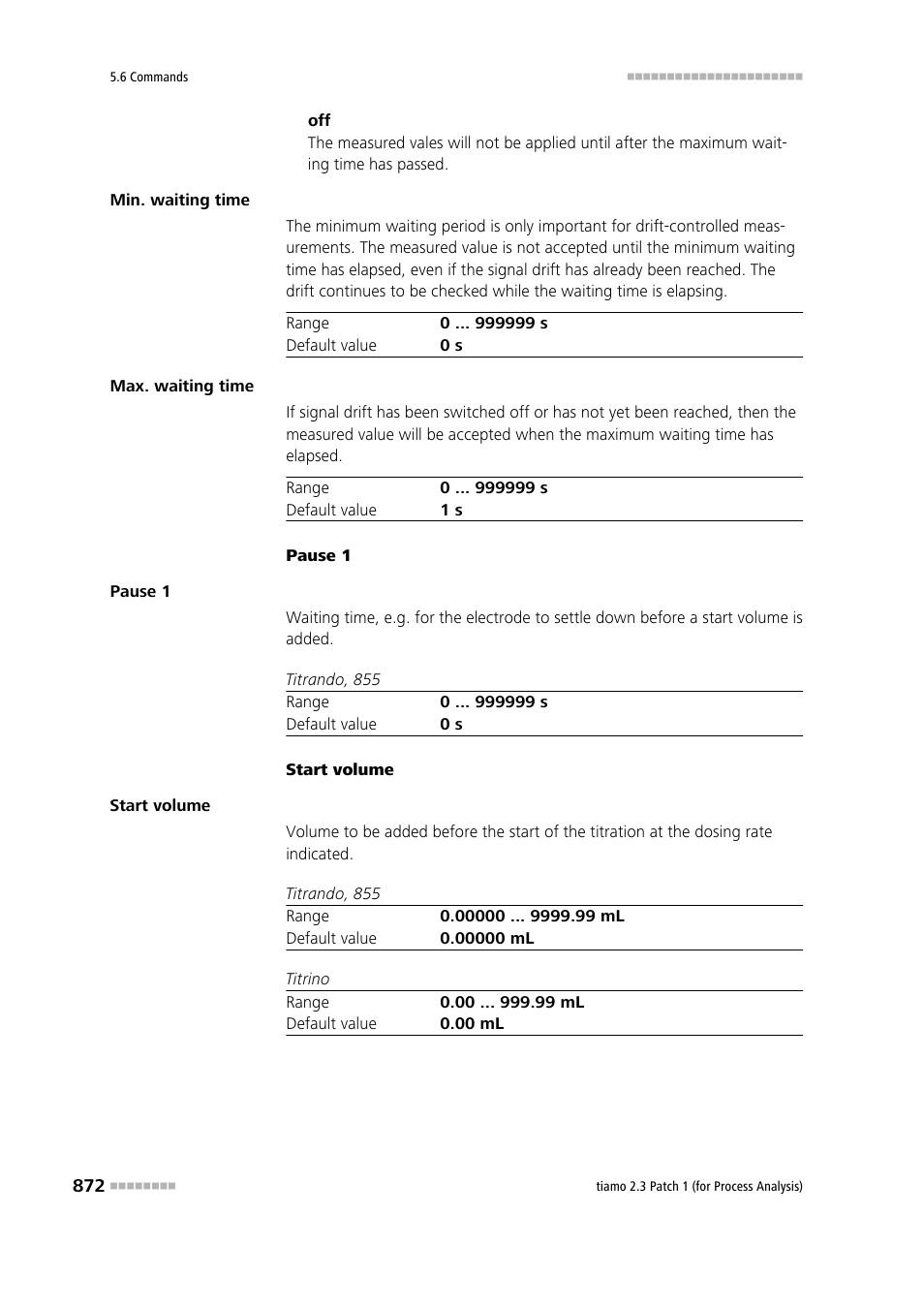 Metrohm tiamo 2.3 Patch 1 (process analysis) User Manual | Page 888 / 1795