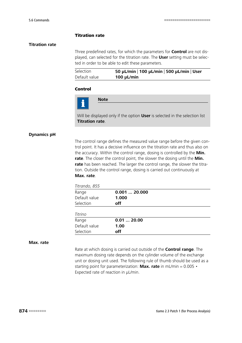 Metrohm tiamo 2.3 Patch 1 (process analysis) User Manual | Page 890 / 1795