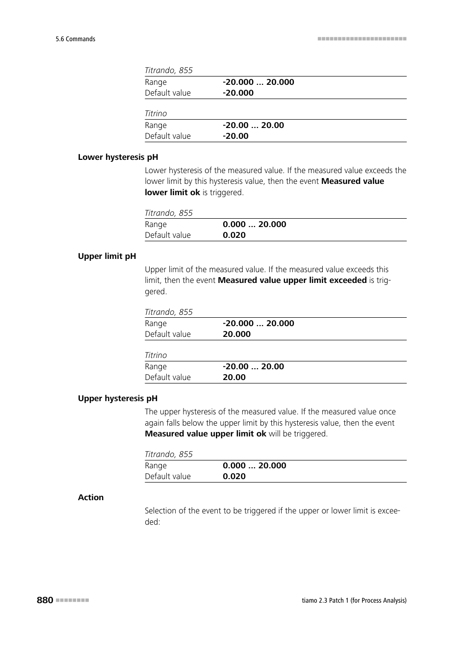 Metrohm tiamo 2.3 Patch 1 (process analysis) User Manual | Page 896 / 1795
