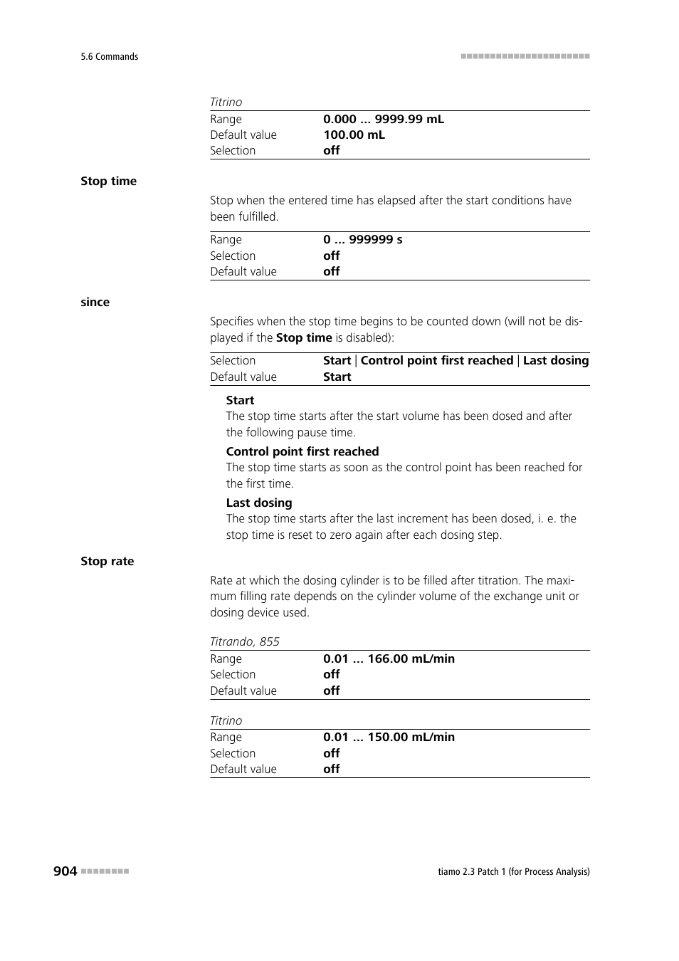 Metrohm tiamo 2.3 Patch 1 (process analysis) User Manual | Page 920 / 1795
