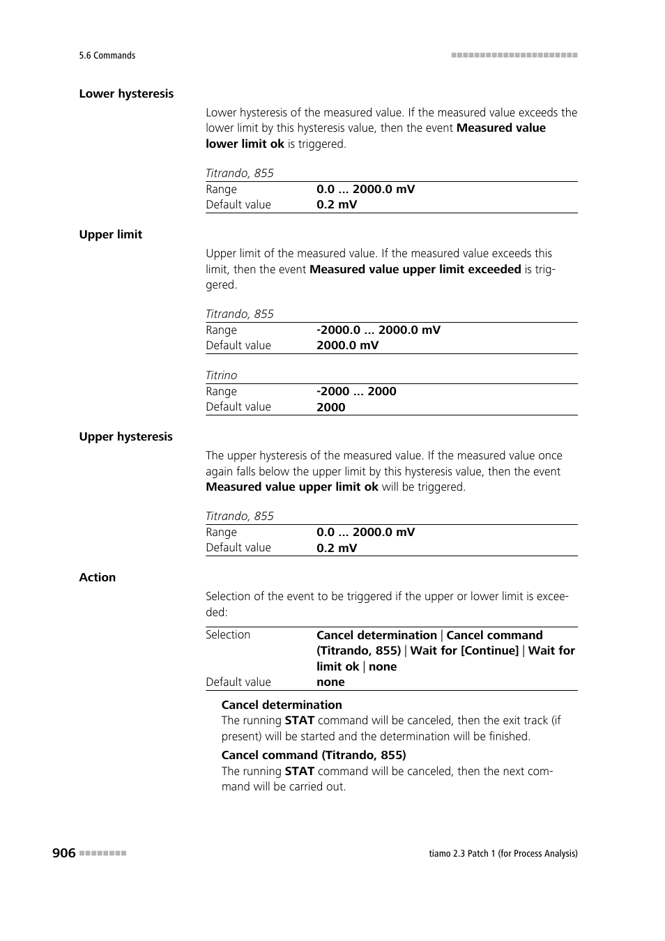 Metrohm tiamo 2.3 Patch 1 (process analysis) User Manual | Page 922 / 1795