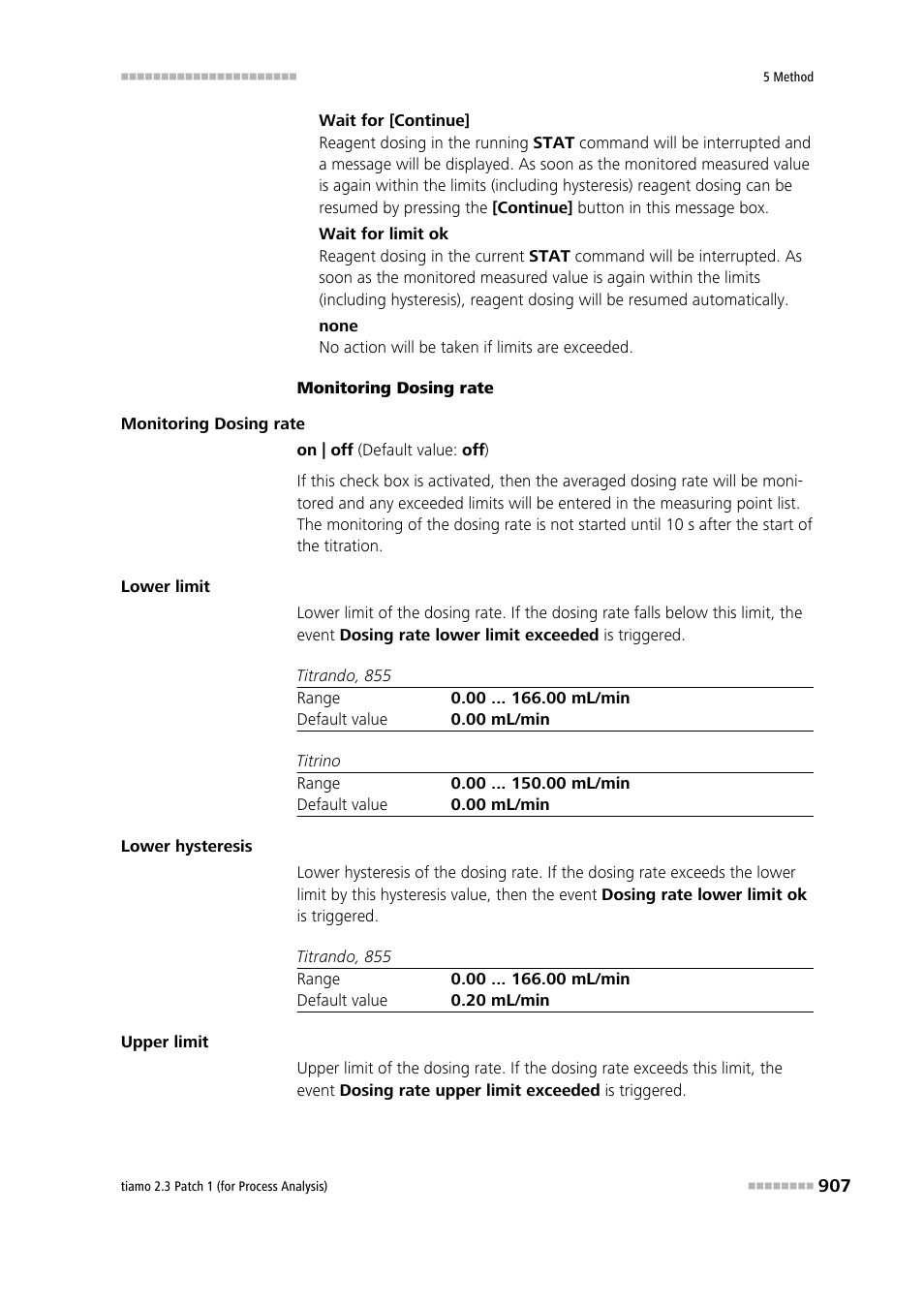 Metrohm tiamo 2.3 Patch 1 (process analysis) User Manual | Page 923 / 1795
