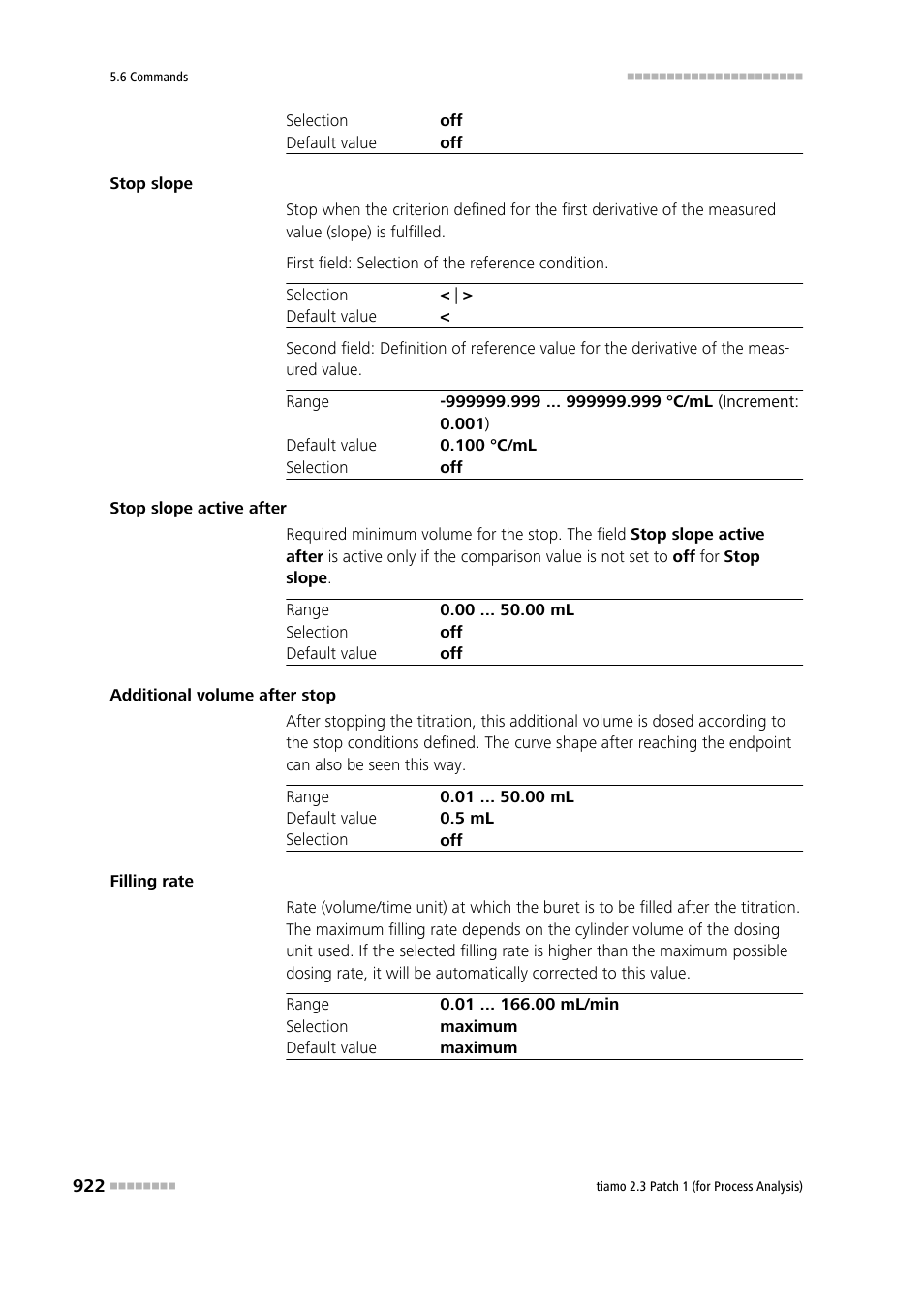 Metrohm tiamo 2.3 Patch 1 (process analysis) User Manual | Page 938 / 1795