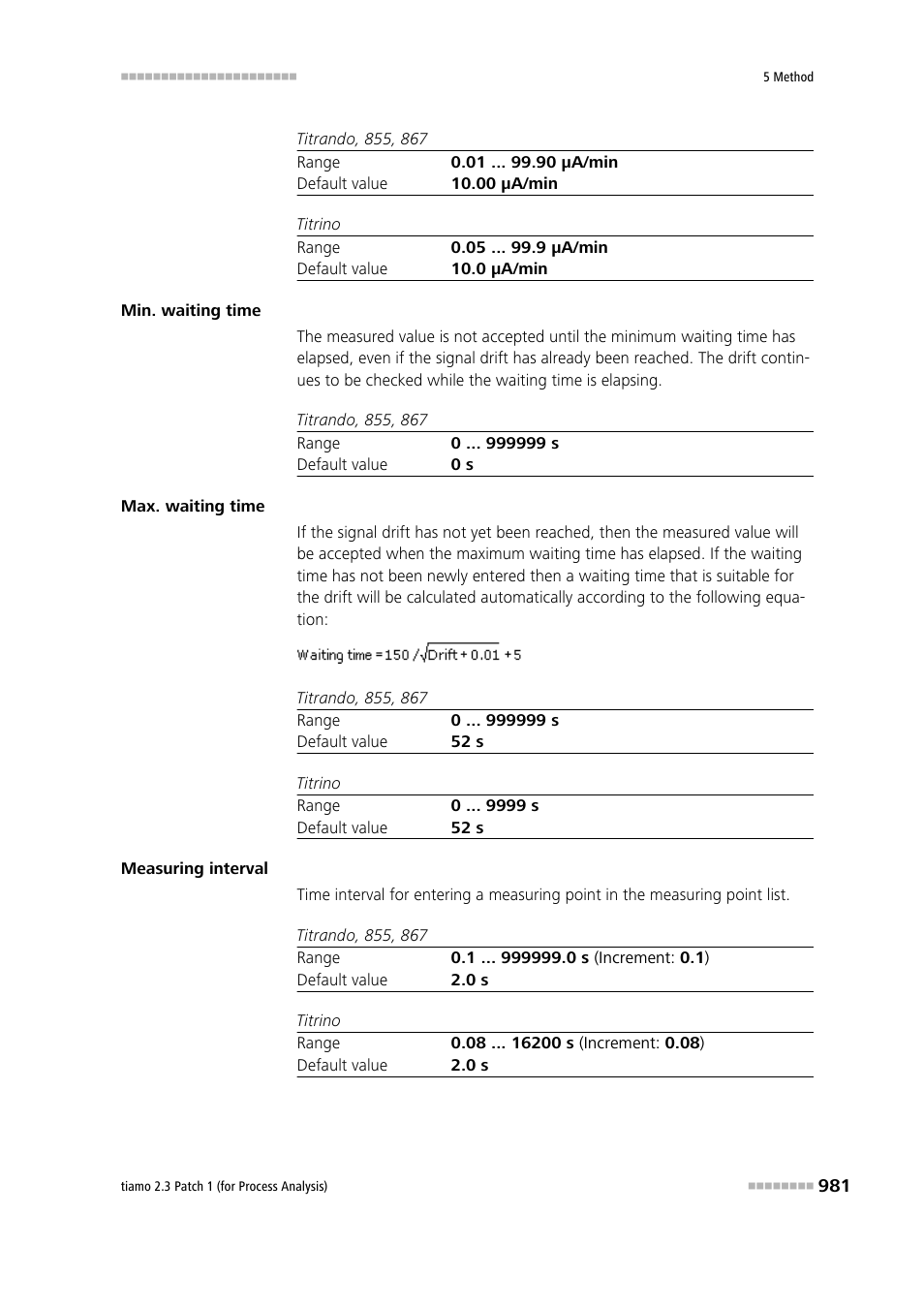 Metrohm tiamo 2.3 Patch 1 (process analysis) User Manual | Page 997 / 1795