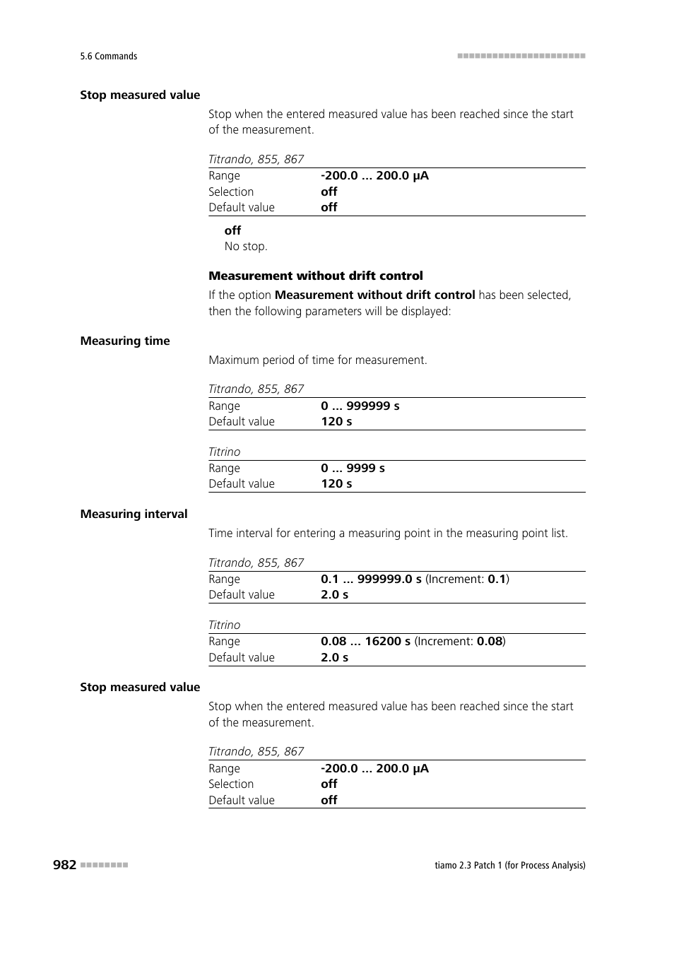 Metrohm tiamo 2.3 Patch 1 (process analysis) User Manual | Page 998 / 1795
