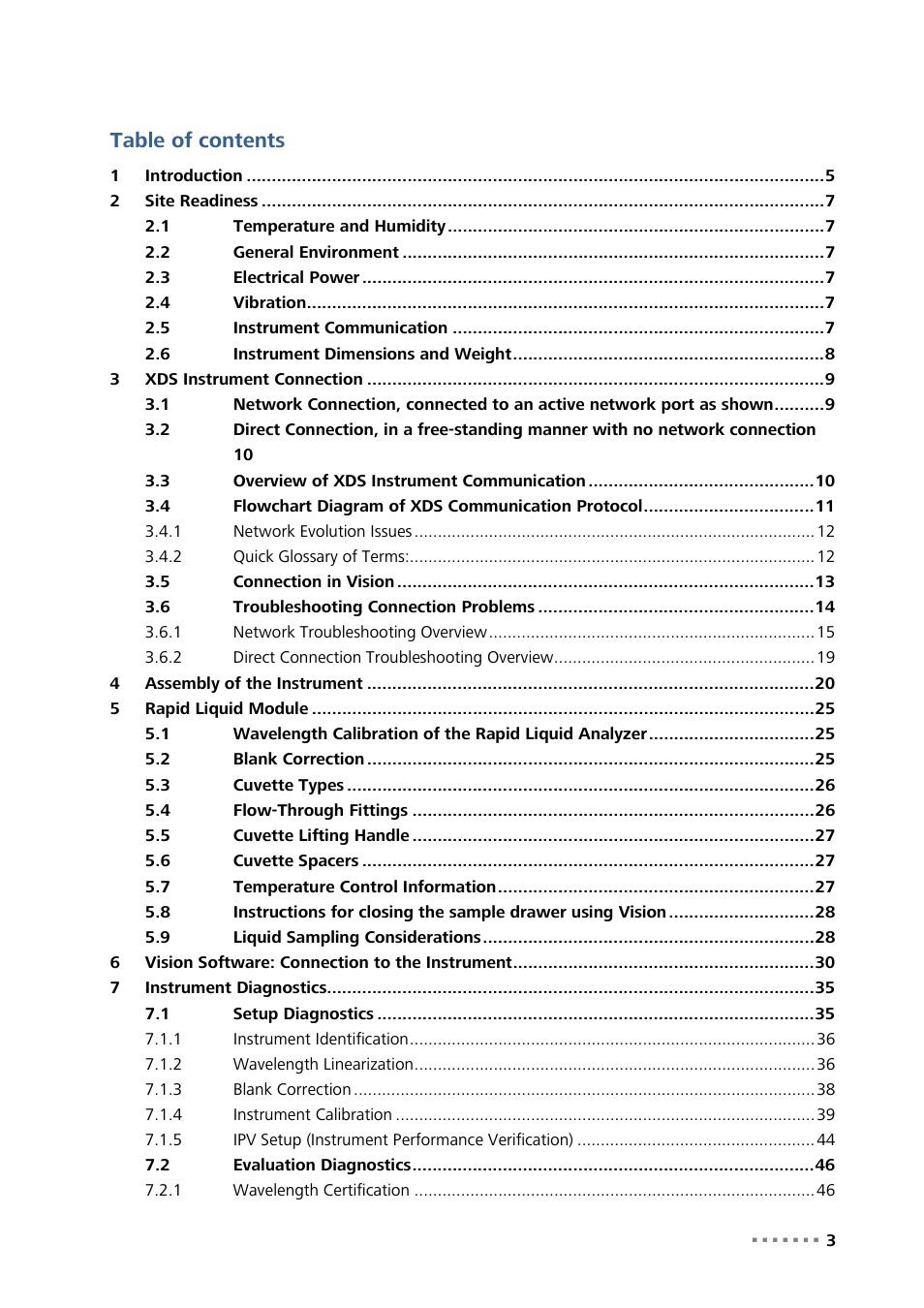 Metrohm NIRS XDS RapidLiquid Analyzer User Manual | Page 5 / 85