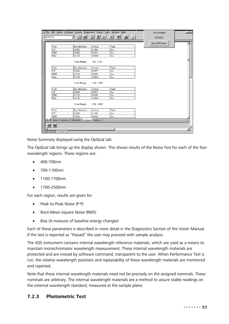 3 photometric test, Photometric test | Metrohm NIRS XDS RapidLiquid Analyzer User Manual | Page 53 / 85