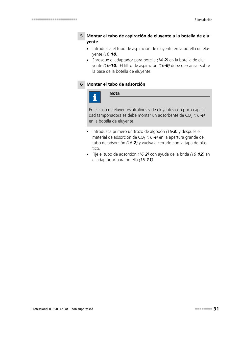 Metrohm 850 Professional IC AnCat Nonsuppressed User Manual | Page 41 / 113