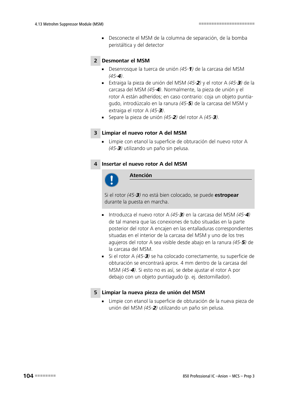 Metrohm 850 Professional IC Anion MCS Prep 3 User Manual | Page 114 / 152