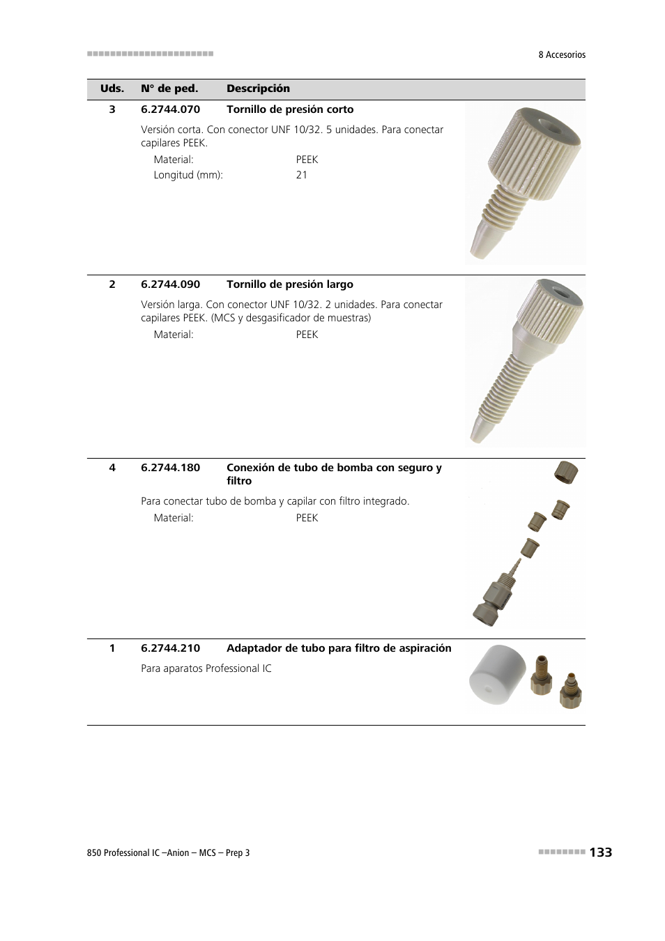 Metrohm 850 Professional IC Anion MCS Prep 3 User Manual | Page 143 / 152
