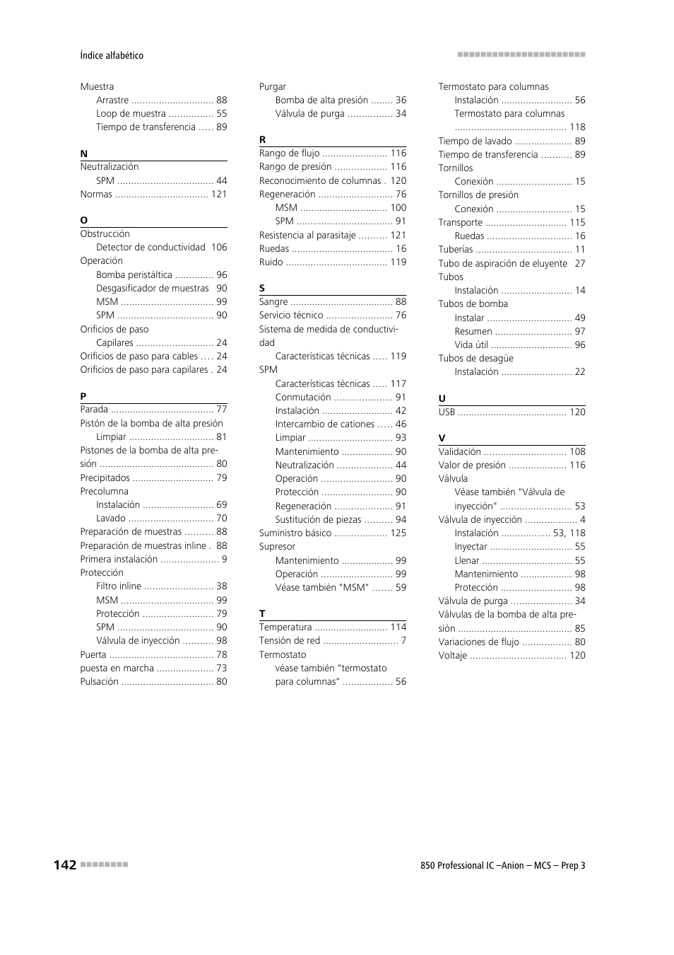 Metrohm 850 Professional IC Anion MCS Prep 3 User Manual | Page 152 / 152