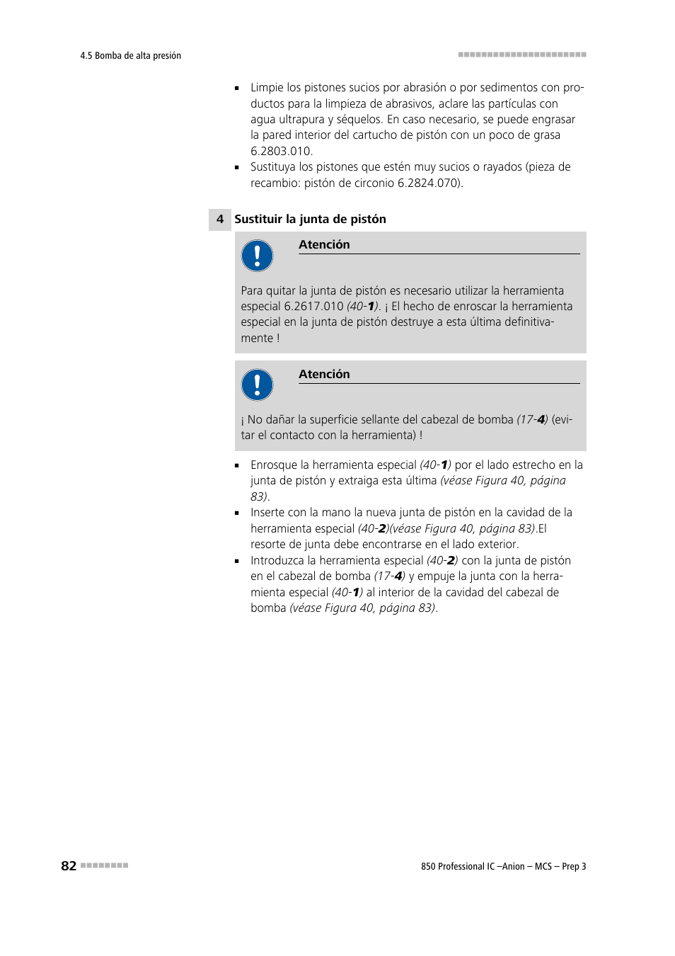 Metrohm 850 Professional IC Anion MCS Prep 3 User Manual | Page 92 / 152