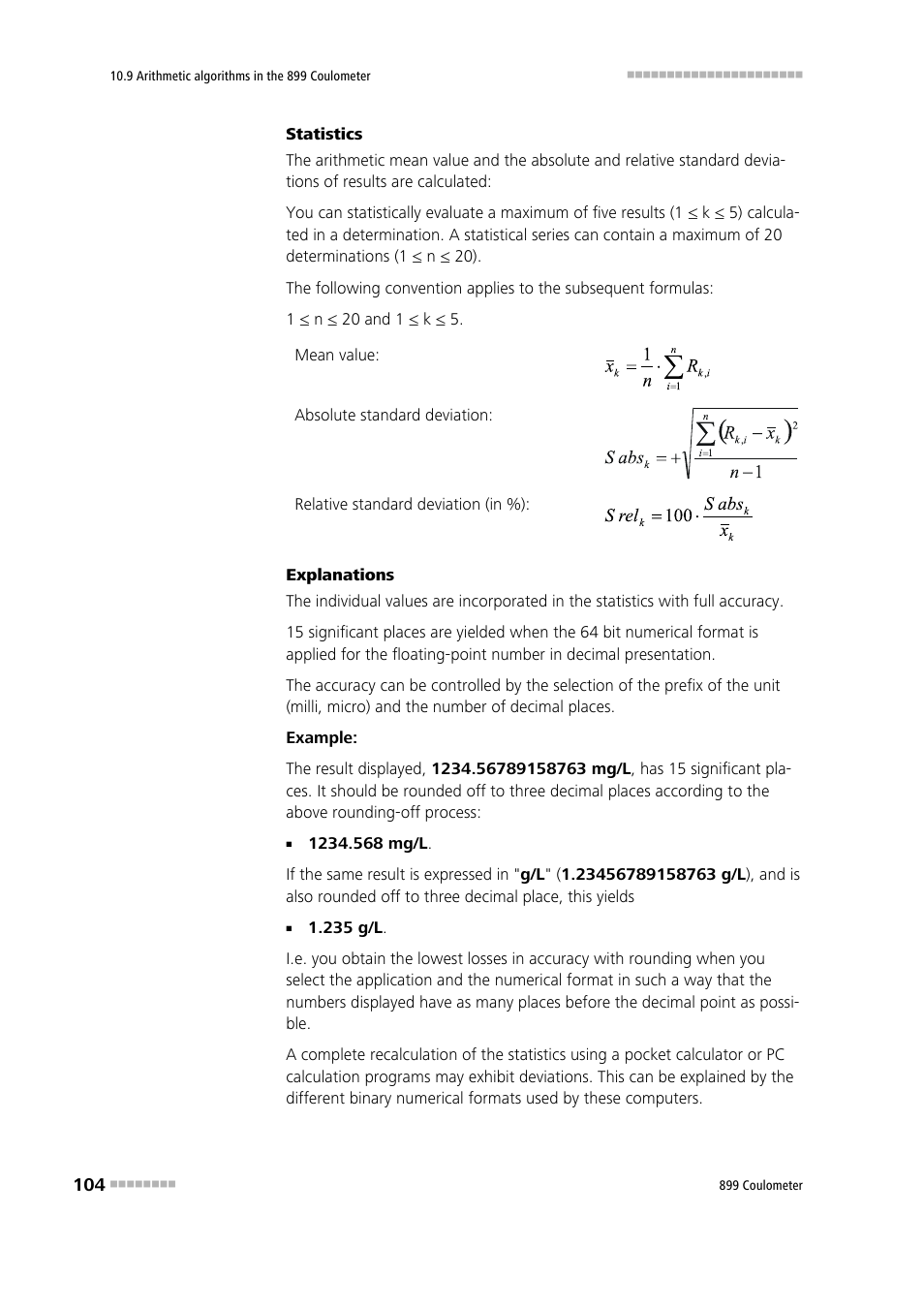 Metrohm 899 Coulometer User Manual | Page 114 / 178