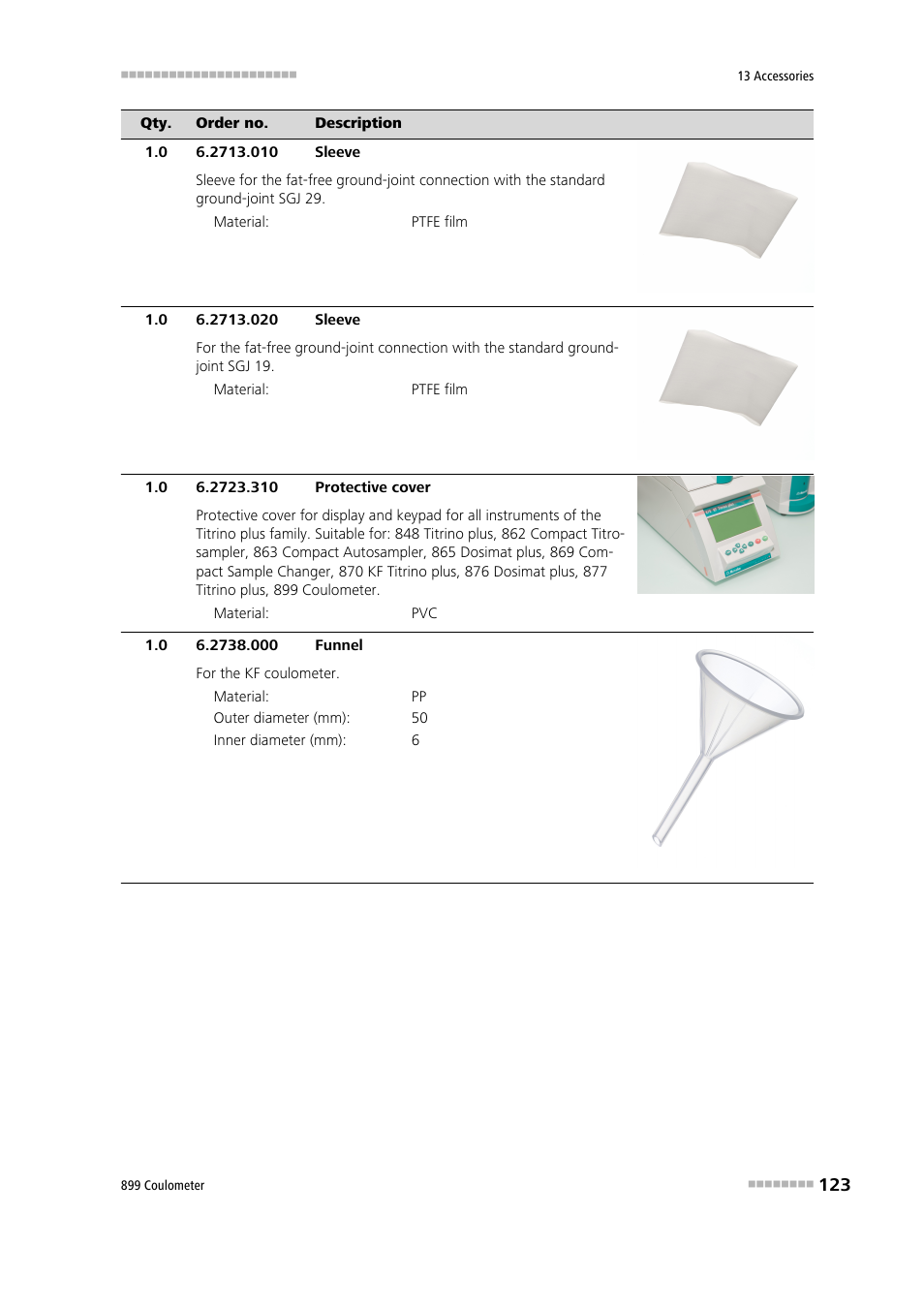 Metrohm 899 Coulometer User Manual | Page 133 / 178