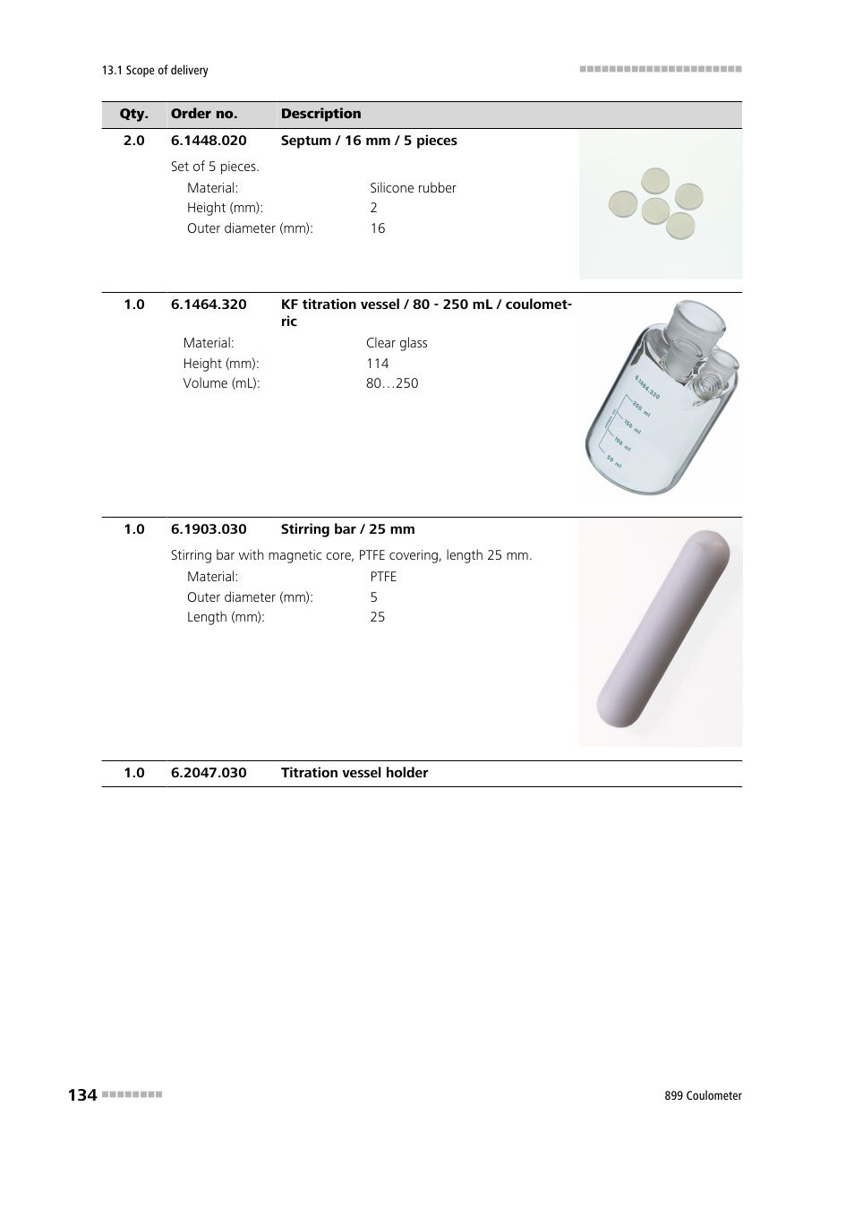 Metrohm 899 Coulometer User Manual | Page 144 / 178