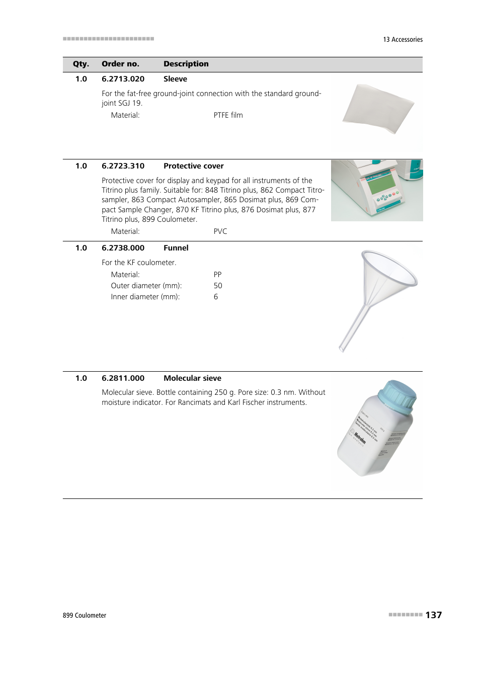 Metrohm 899 Coulometer User Manual | Page 147 / 178