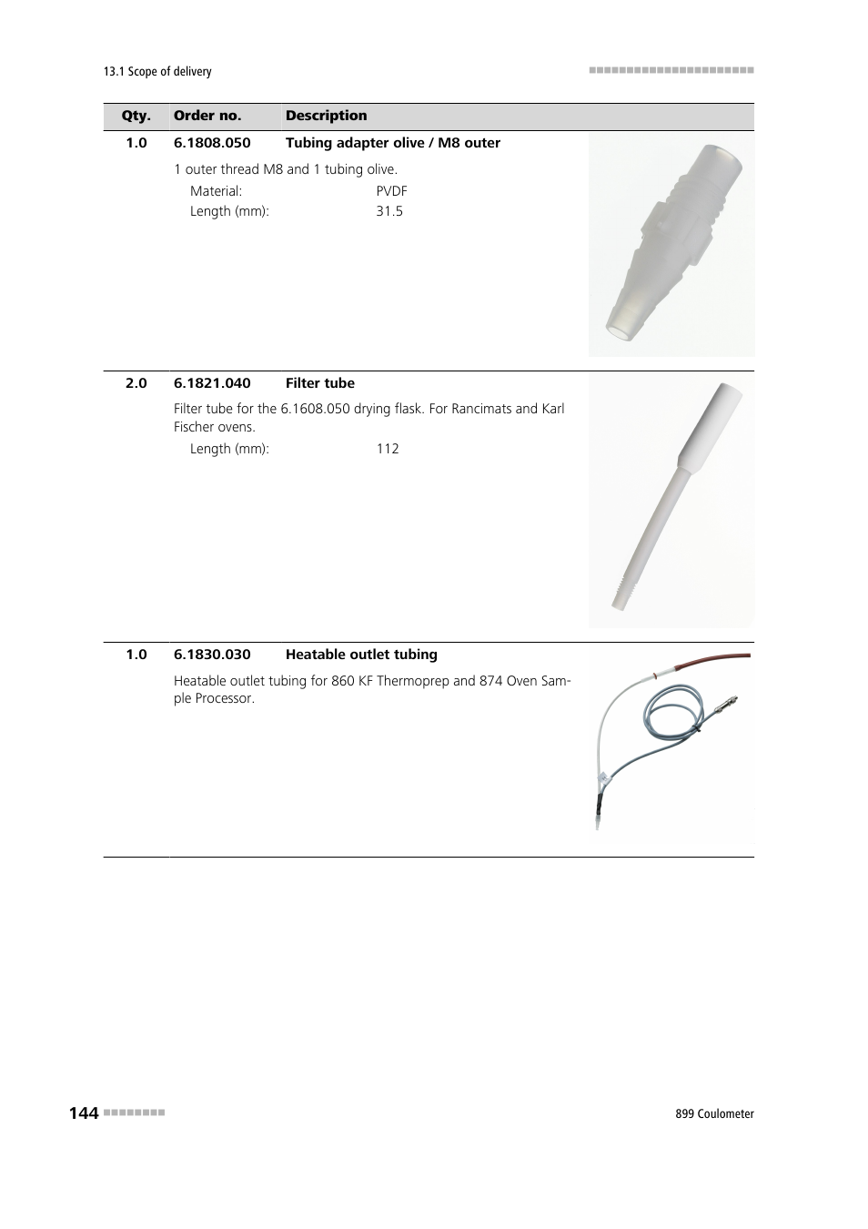 Metrohm 899 Coulometer User Manual | Page 154 / 178