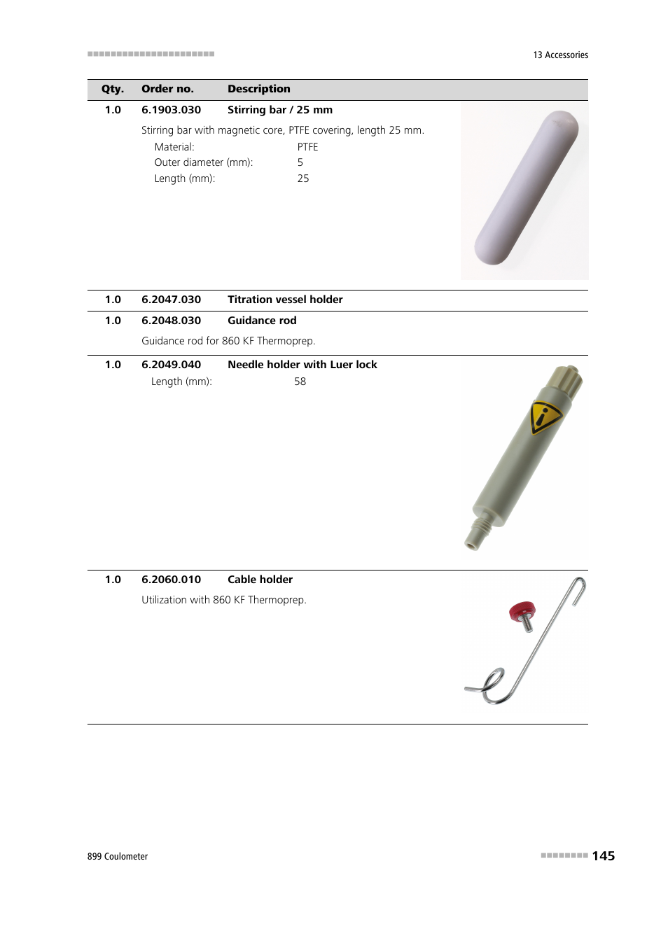 Metrohm 899 Coulometer User Manual | Page 155 / 178