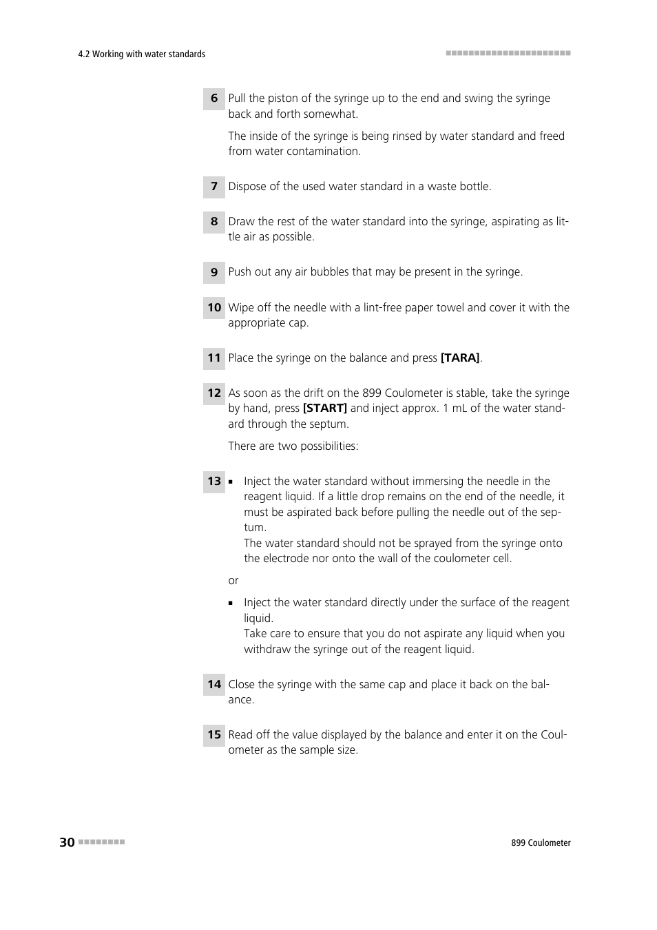 Metrohm 899 Coulometer User Manual | Page 40 / 178