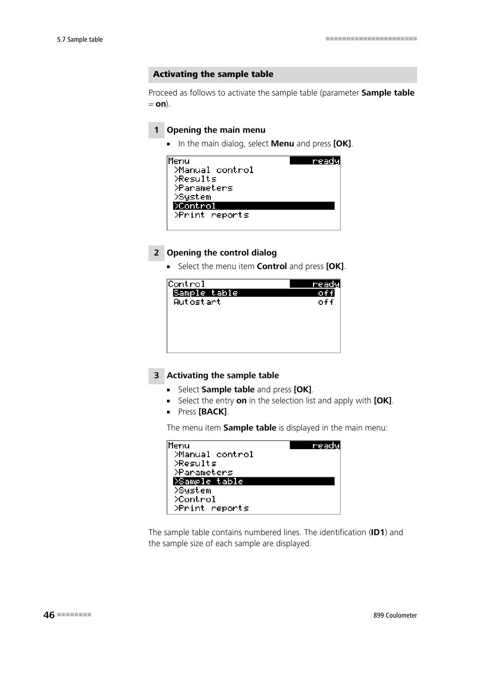 Metrohm 899 Coulometer User Manual | Page 56 / 178