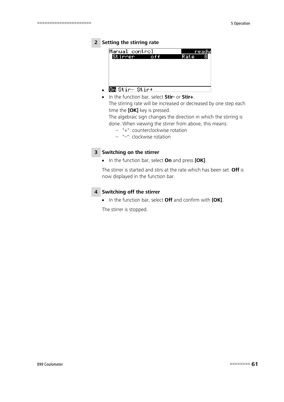 Metrohm 899 Coulometer User Manual | Page 71 / 178