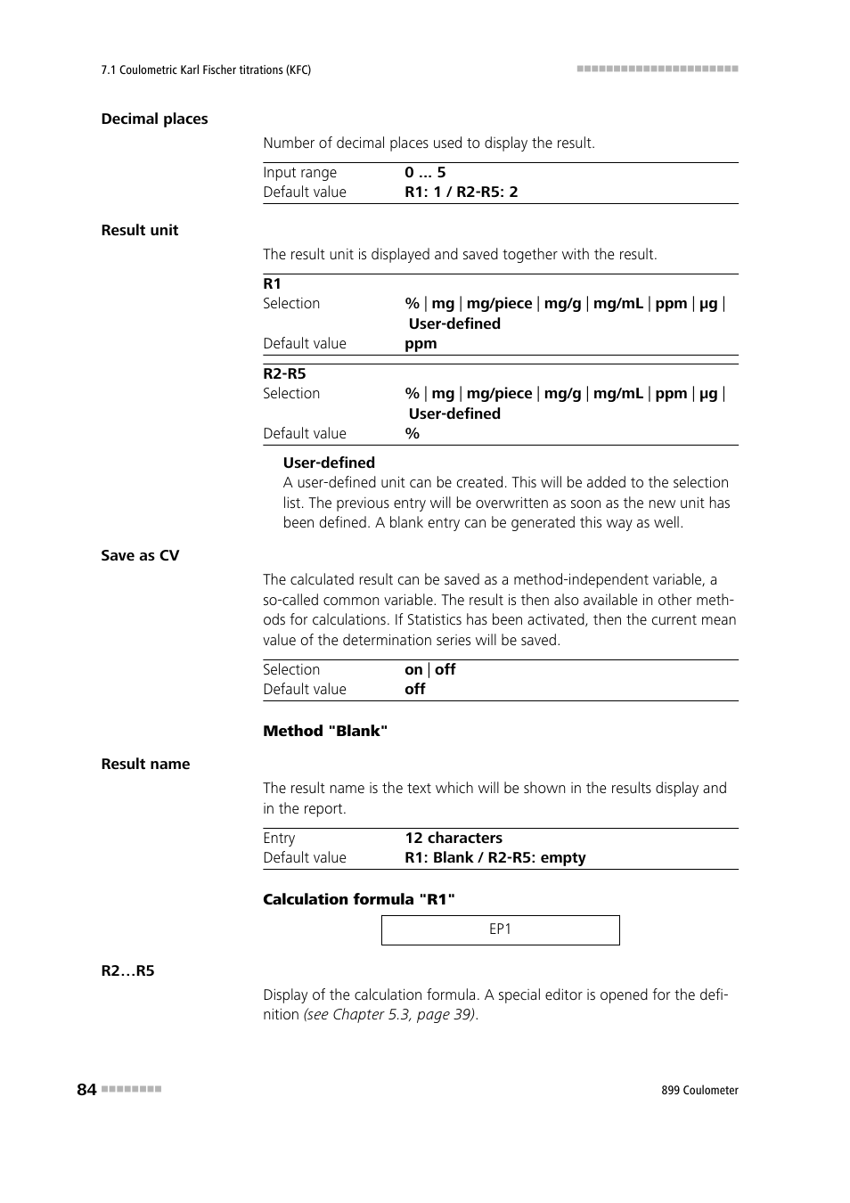 Metrohm 899 Coulometer User Manual | Page 94 / 178