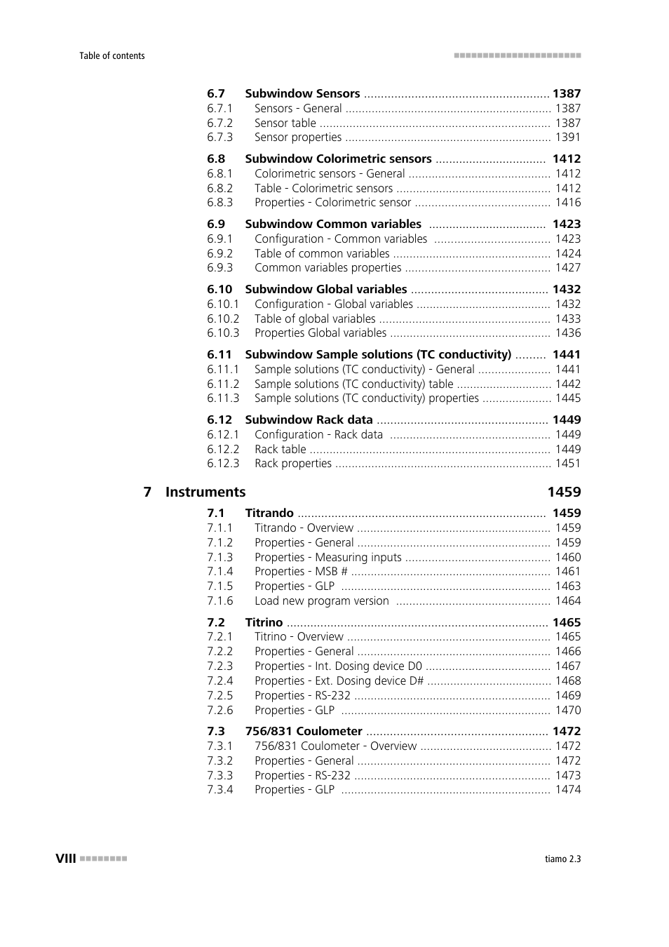 Metrohm tiamo 2.3 Manual User Manual | Page 10 / 1697