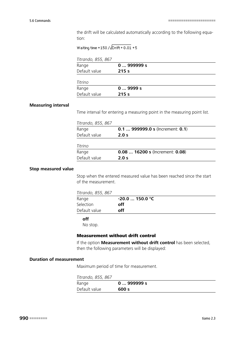 Metrohm tiamo 2.3 Manual User Manual | Page 1006 / 1697