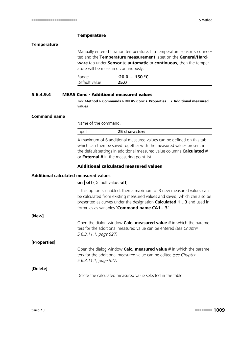 4 meas conc - additional measured values | Metrohm tiamo 2.3 Manual User Manual | Page 1025 / 1697