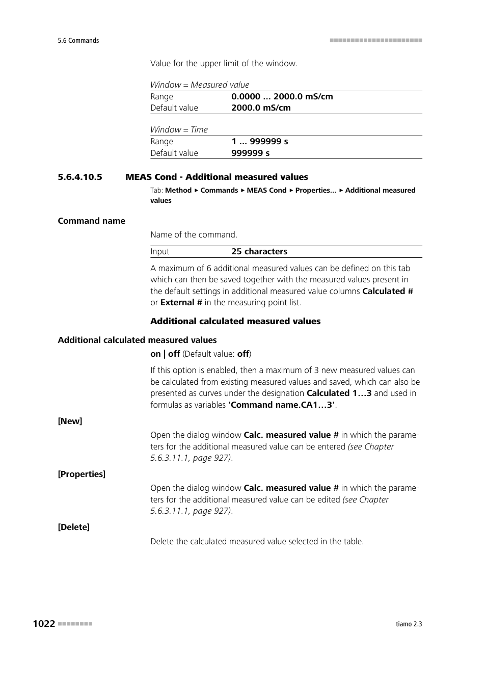 5 meas cond - additional measured values | Metrohm tiamo 2.3 Manual User Manual | Page 1038 / 1697