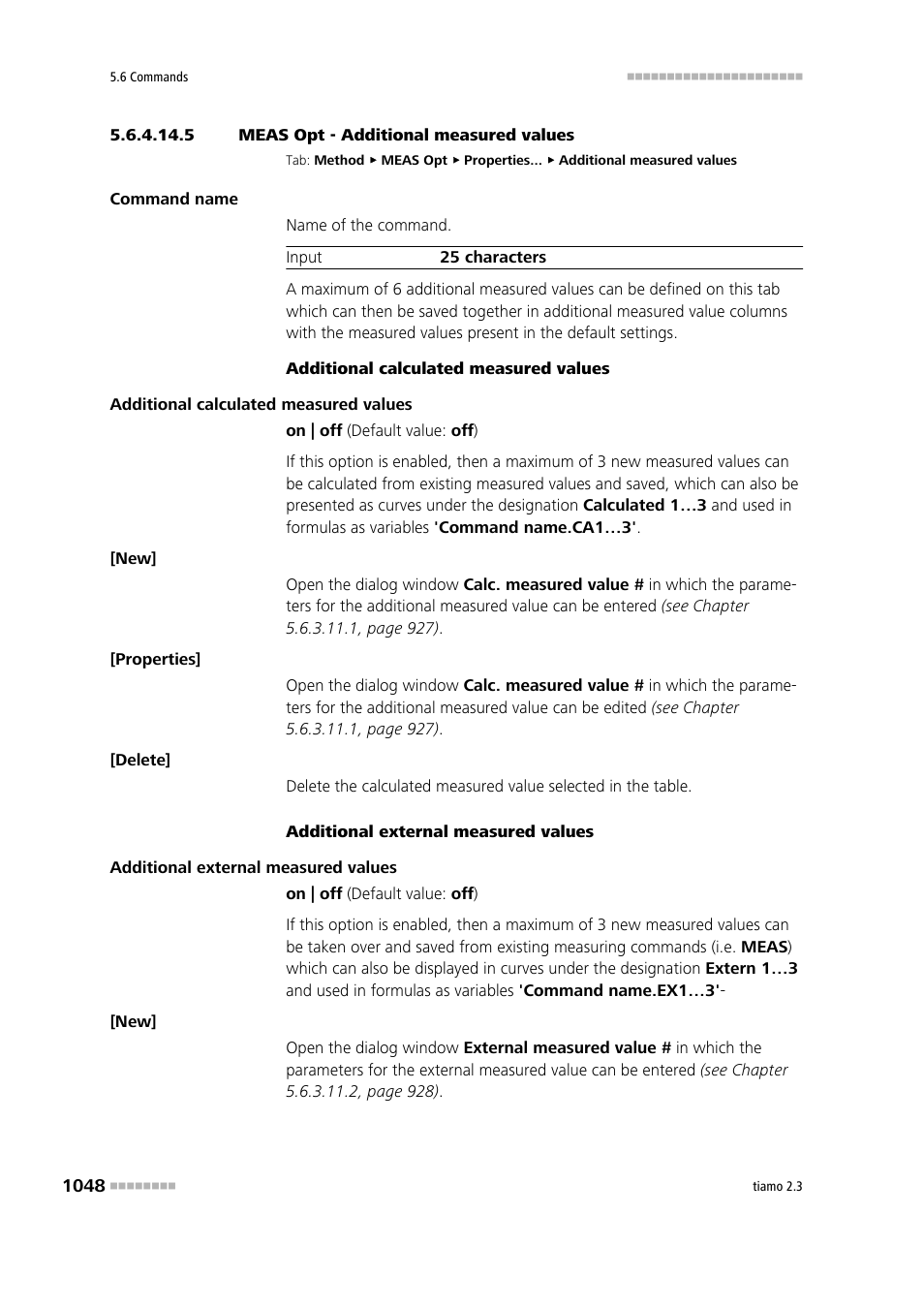 5 meas opt - additional measured values | Metrohm tiamo 2.3 Manual User Manual | Page 1064 / 1697