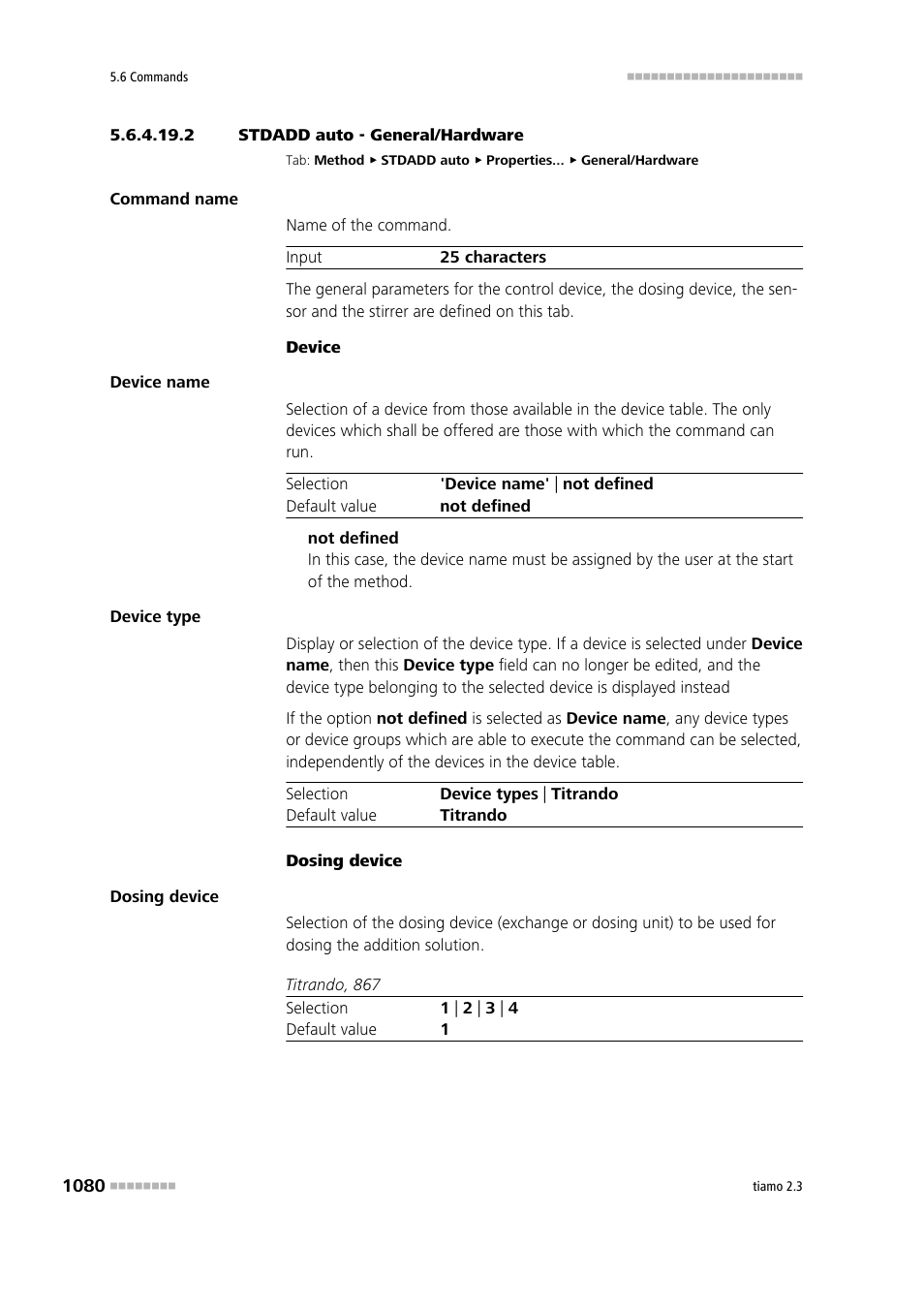 2 stdadd auto - general/hardware | Metrohm tiamo 2.3 Manual User Manual | Page 1096 / 1697