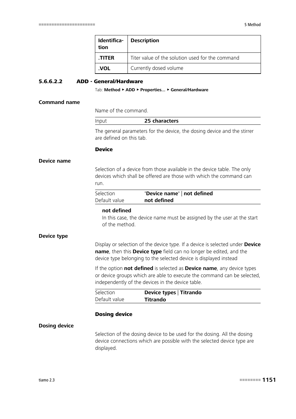 2 add - general/hardware | Metrohm tiamo 2.3 Manual User Manual | Page 1167 / 1697