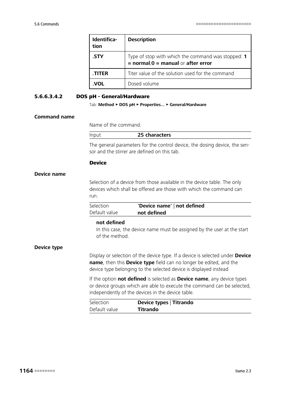 2 dos ph - general/hardware, General/hardware | Metrohm tiamo 2.3 Manual User Manual | Page 1180 / 1697