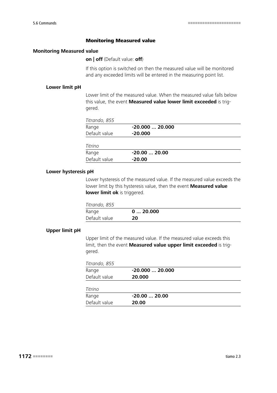 Metrohm tiamo 2.3 Manual User Manual | Page 1188 / 1697